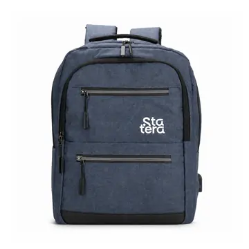 Mochila Oxford 18L com USB e Faixas Refletivas com logo (cód. 01321)