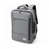 Mochila de Couro Sintético 25L com USB e Bolso para Tablet com personalização Statera para empresas
