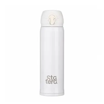 Garrafa Térmica Inox 400ml com personalização Statera para empresas