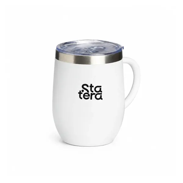 Caneca Térmica Inox 350ml com Alça com personalização Statera para empresas