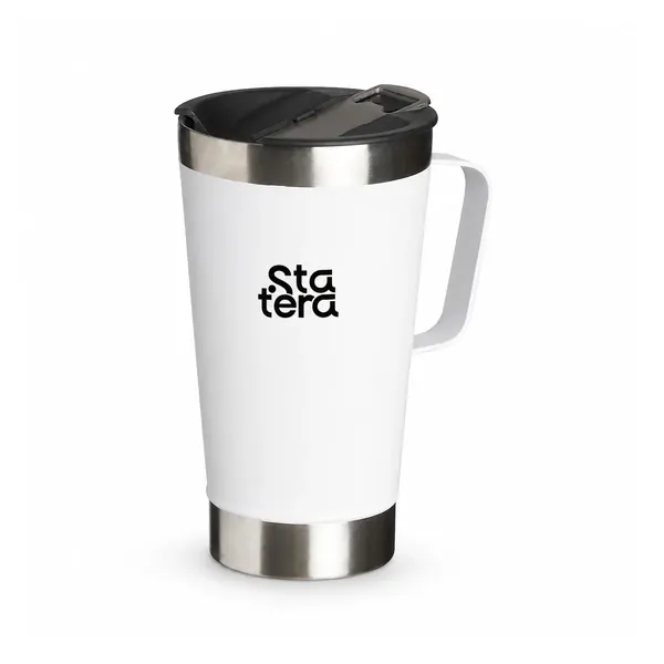 Caneca Térmica Inox 500ml com Abridor de Garrafas com personalização Statera para empresas
