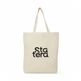 Sacola de Algodão 300g/m² Quadrada 42 x 42 cm com personalização Statera para empresas