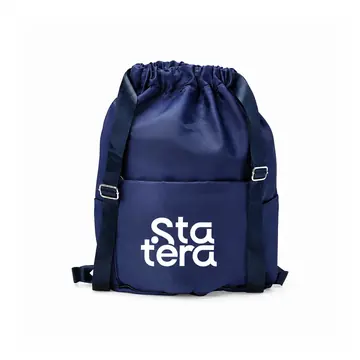 Mochila Saco de Poliéster Impermeável com 3 Compartimentos com personalização Statera para empresas