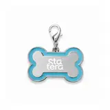 Chaveiro de Identificação para Pets em Metal 4,6 x 3 cm com personalização Statera para empresas