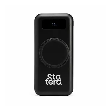 Power Bank 10.000mAh por Indução com 4 Cabos e Display com logo (cód. 06052)