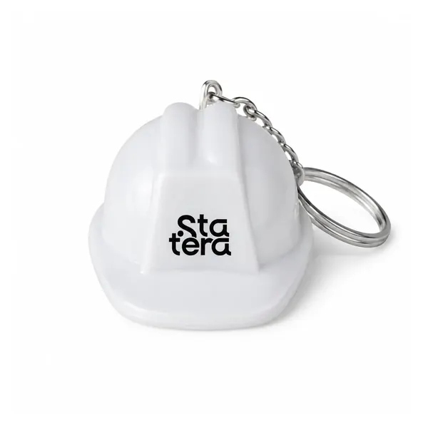 Chaveiro Capacete de Segurança EPI em Plástico com personalização Statera para empresas