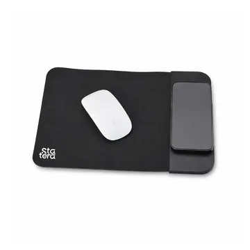 Mouse Pad em Neoprene com Carregador por Indução com personalização Statera para empresas