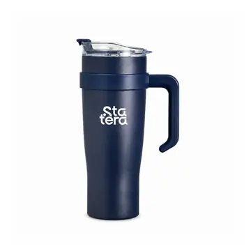 Caneca Térmica 1,2L com Canudo de Inox e Trava com personalização Statera para empresas