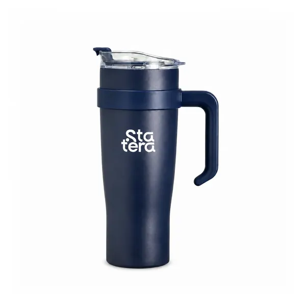 Caneca Térmica 1,2L com Canudo de Inox e Trava com personalização Statera para empresas