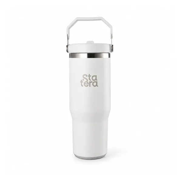 Copo Térmico 800ml com Alça e Bico Flexível com personalização Statera para empresas
