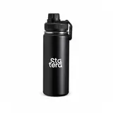 Garrafa Térmica Inox 550ml com Alça Retangular com personalização Statera para empresas