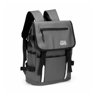 Mochila de Couro Sintético 18 Litros com Tiras em Velcro com personalização Statera para empresas