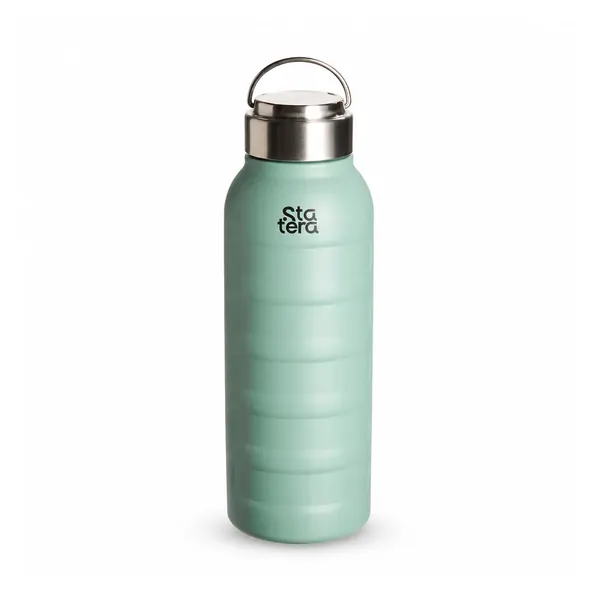 Garrafa Térmica 950ml com Tampa Inox e Alça Fixa com personalização Statera para empresas
