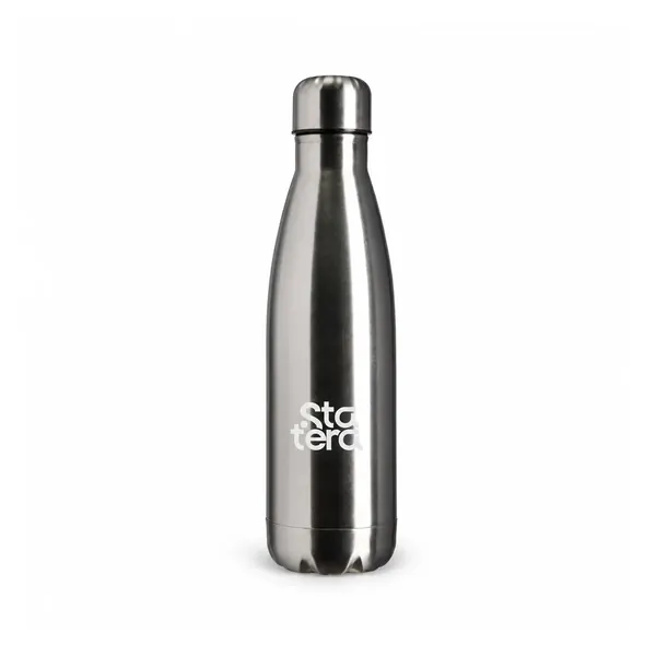 Garrafa Térmica 500ml Inox com Tampa Rosqueável com personalização Statera para empresas