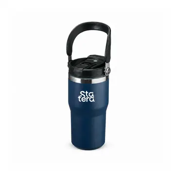 Copo Térmico 600ml com Alça e Bico Flip com personalização Statera para empresas