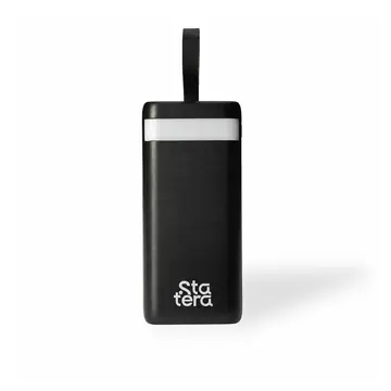 Power Bank 20.000mAh com Lanterna e Quatro Cabos com personalização Statera para empresas