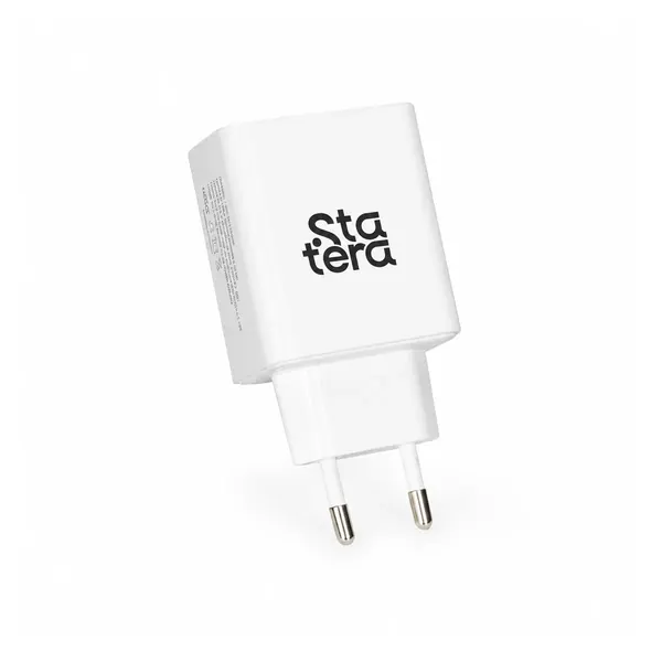Carregador Turbo de 4 Portas com QC 3.0 e USB-C com personalização Statera para empresas