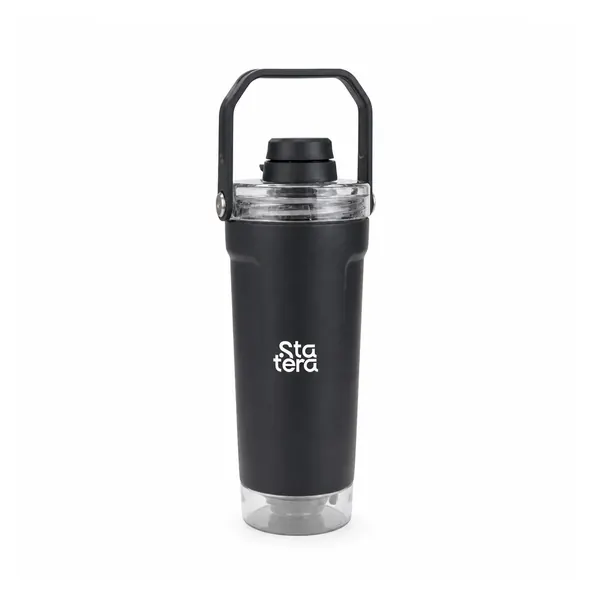Coqueteleira Térmica 650ml Inox com Mola e Peneira com personalização Statera para empresas