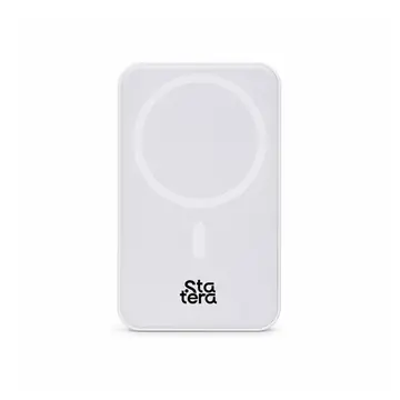 Power Bank 10.000mAh por Indução 9,7 x 6,5 cm com personalização Statera para empresas