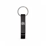 Chaveiro Abridor de Garrafas em Metal com Argola Niquelada com personalização Statera para empresas