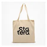 Sacola de Algodão 210g/m² de 41 x 38 cm com personalização Statera para empresas