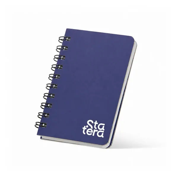 Caderno Kraft Capa Dura 100 Folhas sem Pauta com personalização Statera para empresas