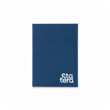 Agenda 2027 Emborrachada 17 x 12,3 cm com personalização Statera para empresas