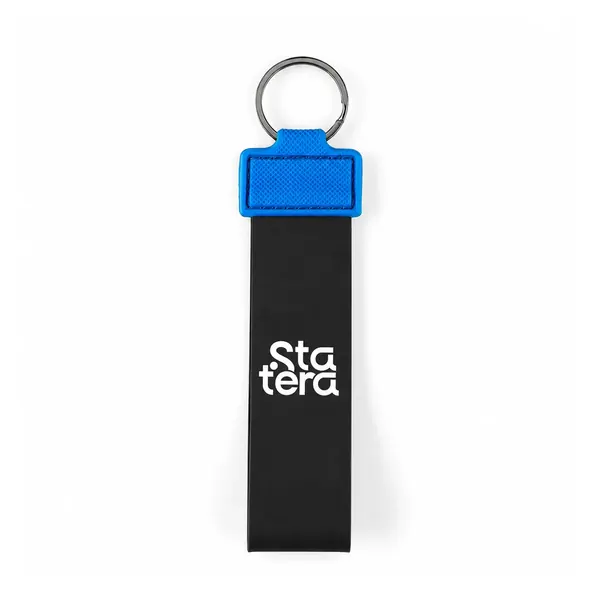 Chaveiro de Alça em PVC Emborrachado 15 x 3,6 cm com personalização Statera para empresas