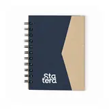 Caderno com Autoadesivos e Abertura Imantada com personalização Statera para empresas