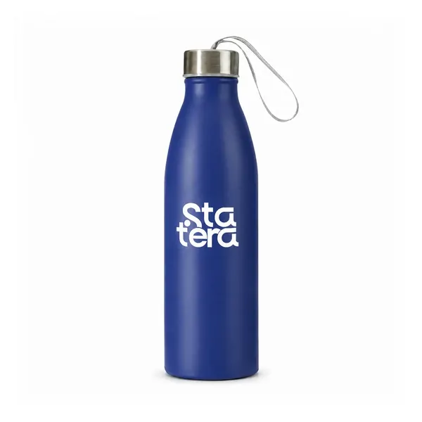 Garrafa Inox 750ml com Alça de Nylon com personalização Statera para empresas