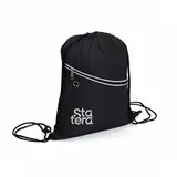 Mochila Saco com Bolso com Zíper e Entrada para Fone com personalização Statera para empresas