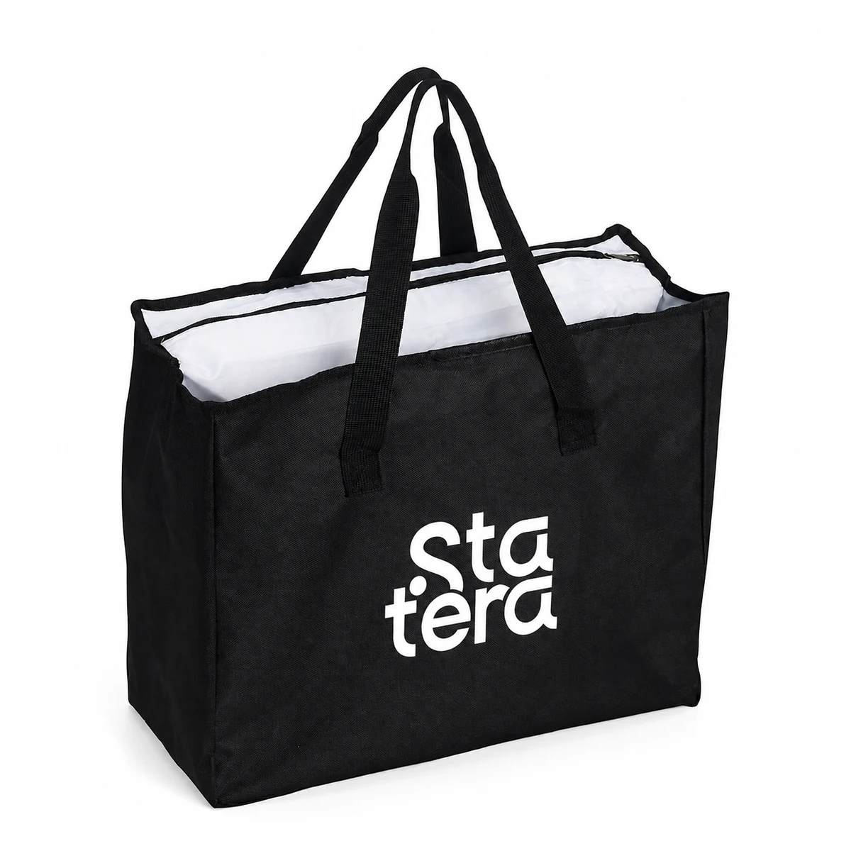 Sacola Poliéster 25L com Bolso Térmico personalizado com logo (cód. 18606)