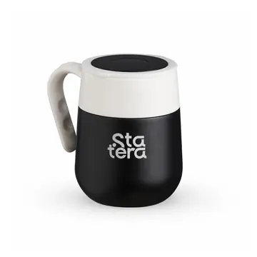 Caneca Térmica Inox 500ml com Display LED de Temperatura com personalização Statera para empresas