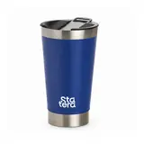 Copo Térmico Inox 500ml com Abridor na Tampa com personalização Statera para empresas