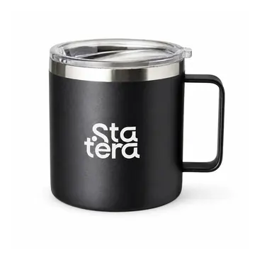 Caneca Térmica Inox 450ml Parede Dupla com personalização Statera para empresas