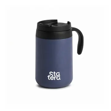 Caneca Térmica 500ml Inox 304 com Alça com personalização Statera para empresas