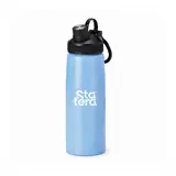 Squeeze Inox 900ml com Tampa Plástica e Alça com personalização Statera para empresas