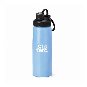 Squeeze Inox 900ml com Tampa Plástica e Alça com personalização Statera para empresas
