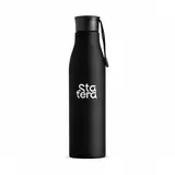 Garrafa Inox 800ml com Alça na Tampa com personalização Statera para empresas