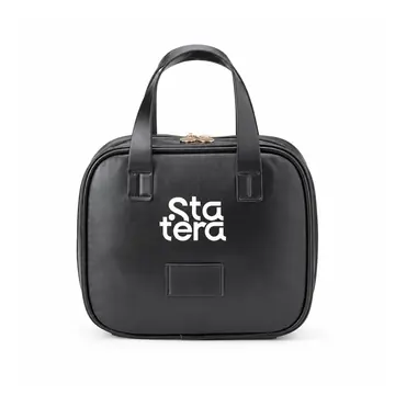 Nécessaire de Couro Sintético com 8 Bolsos e 2 Alças com personalização Statera para empresas