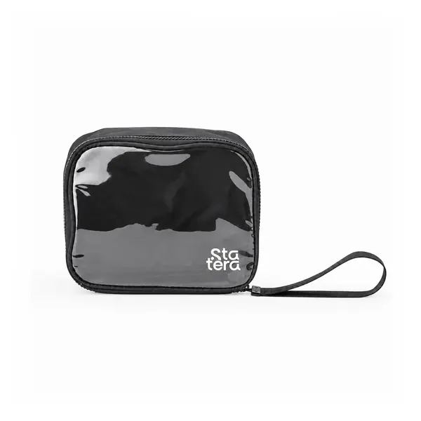 Nécessaire de Nylon Compacta com Visor Transparente com personalização Statera para empresas