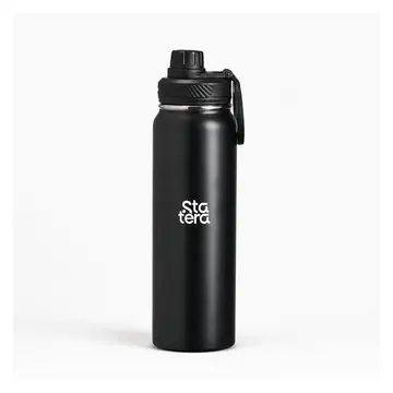 Garrafa Térmica 850ml com Alça Magnética que Vira Tripé com personalização Statera para empresas