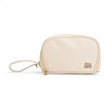Nécessaire de Couro Sintético com Bolsos de Tela com personalização Statera para empresas