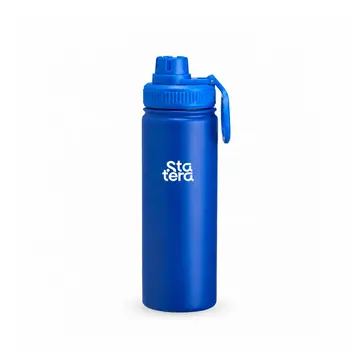 Garrafa Inox 750ml com Protetor de Bocal com personalização Statera para empresas