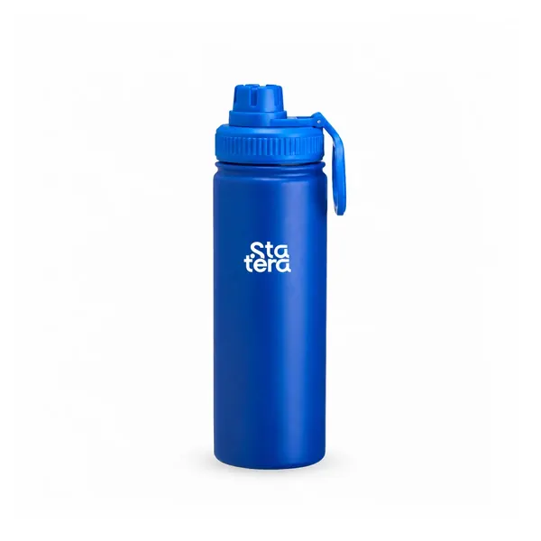 Garrafa Inox 750ml com Protetor de Bocal com personalização Statera para empresas