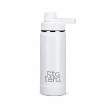 Garrafa Térmica 550ml com Protetor de Silicone na Base com logo (cód. 18949M)