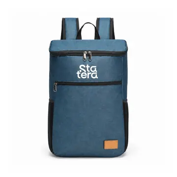 Mochila Térmica 18L em Poliéster 300D com Plaquinha com personalização Statera para empresas