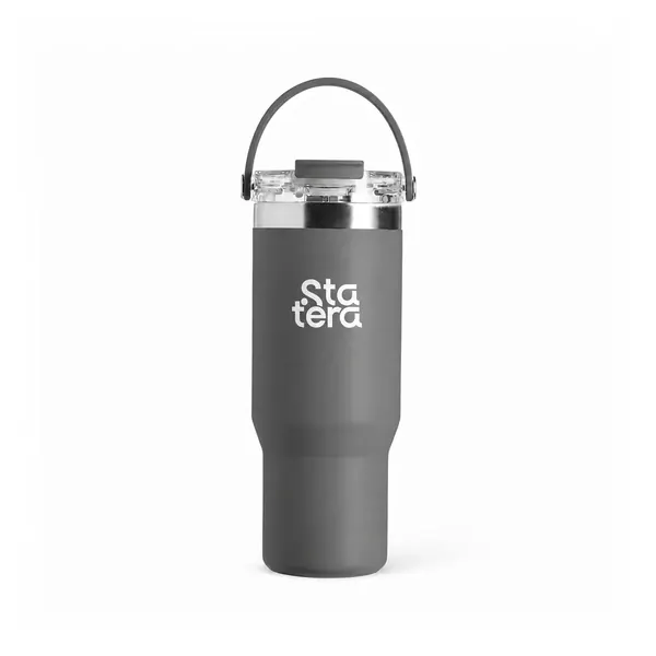 Copo Térmico 900ml com Tampa Extra e Bico Flip com personalização Statera para empresas