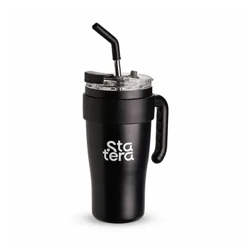 Caneca Térmica Inox 800ml com Alça e Vedação a Vácuo com personalização Statera para empresas