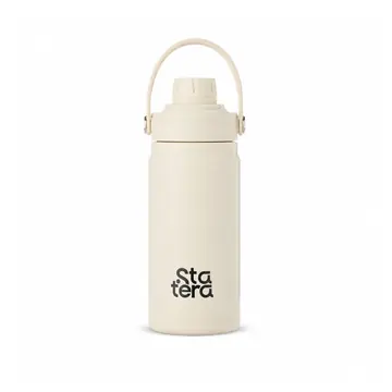 Garrafa Térmica 400ml com Alça Fixa e Gravação 12 x 8 cm com personalização Statera para empresas
